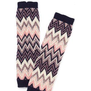 NWOT Pink Chevron Arm Warmer